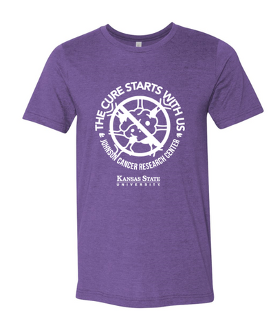 2025 Bella Canvas Unisex Jersey  T-shirt with "No-tumors" sign.